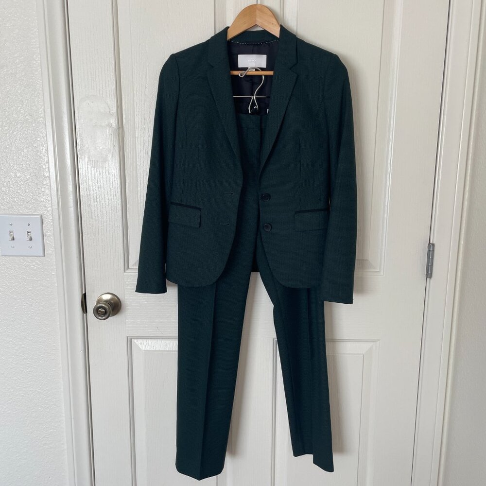 BOSS by Hugo Boss Pant Suit Set | Dark Green | Size 2